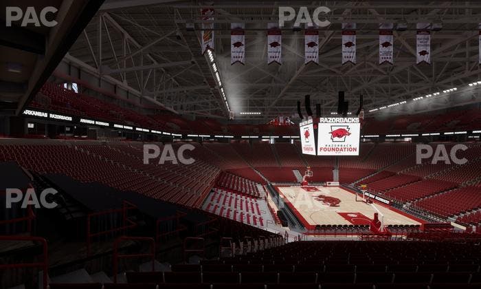 Bud Walton Arena - Section 129 Seat View