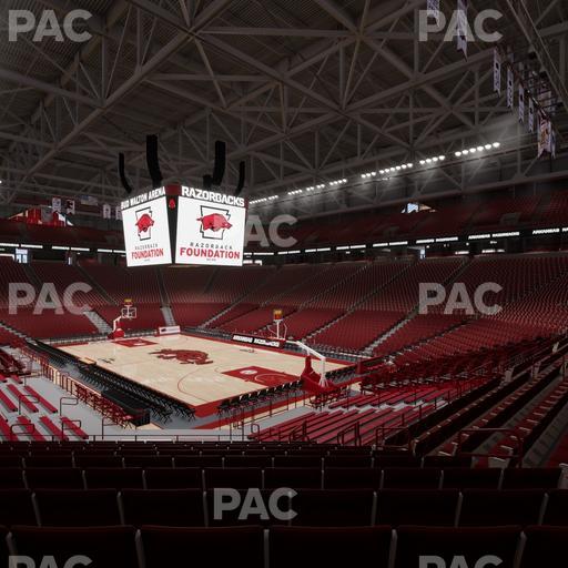 Bud Walton Arena - Section 130 Seat View