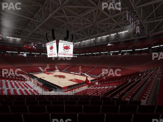 Bud Walton Arena - Section 130 Seat View