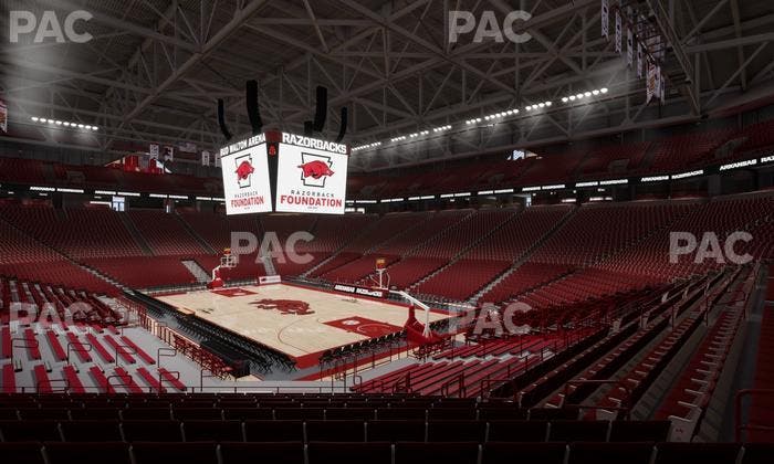 Bud Walton Arena - Section 130 Seat View