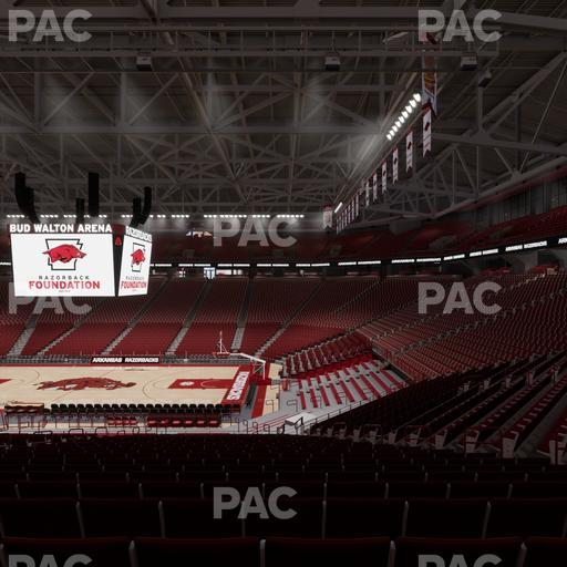 Bud Walton Arena - Section 133 Seat View