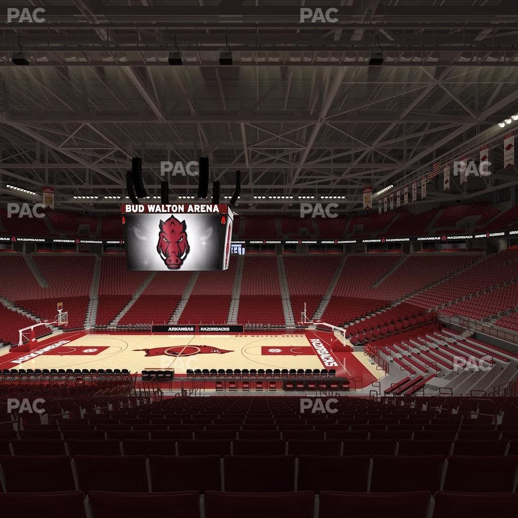 Bud Walton Arena - Section 135 Seat View