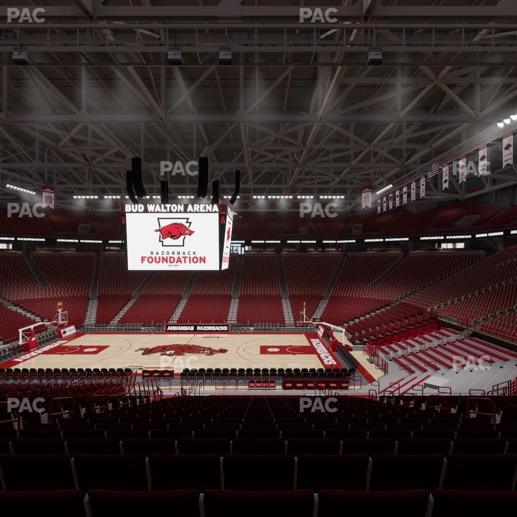 Bud Walton Arena - Section 135 Seat View