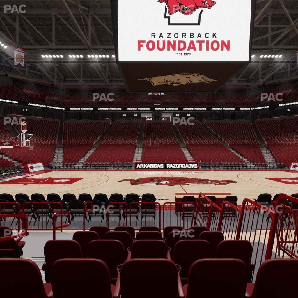 Bud Walton Arena - Section 136 Seat View