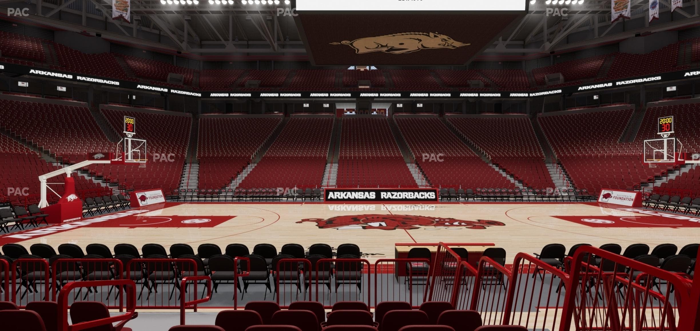 Bud Walton Arena - Section 136 Seat View