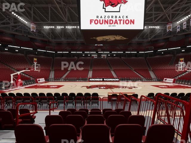 Bud Walton Arena - Section 136 Seat View