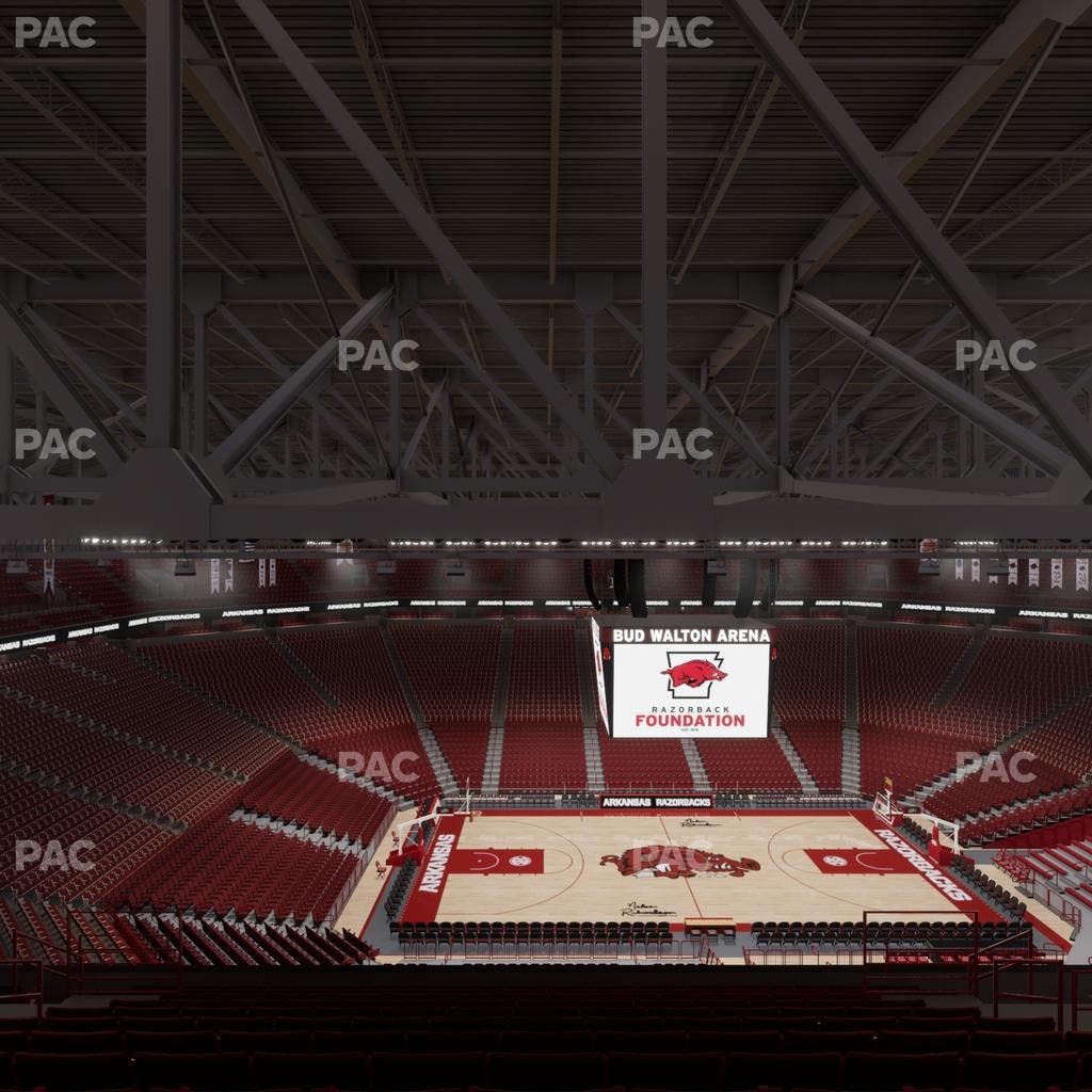 Bud Walton Arena - Section 201 Seat View