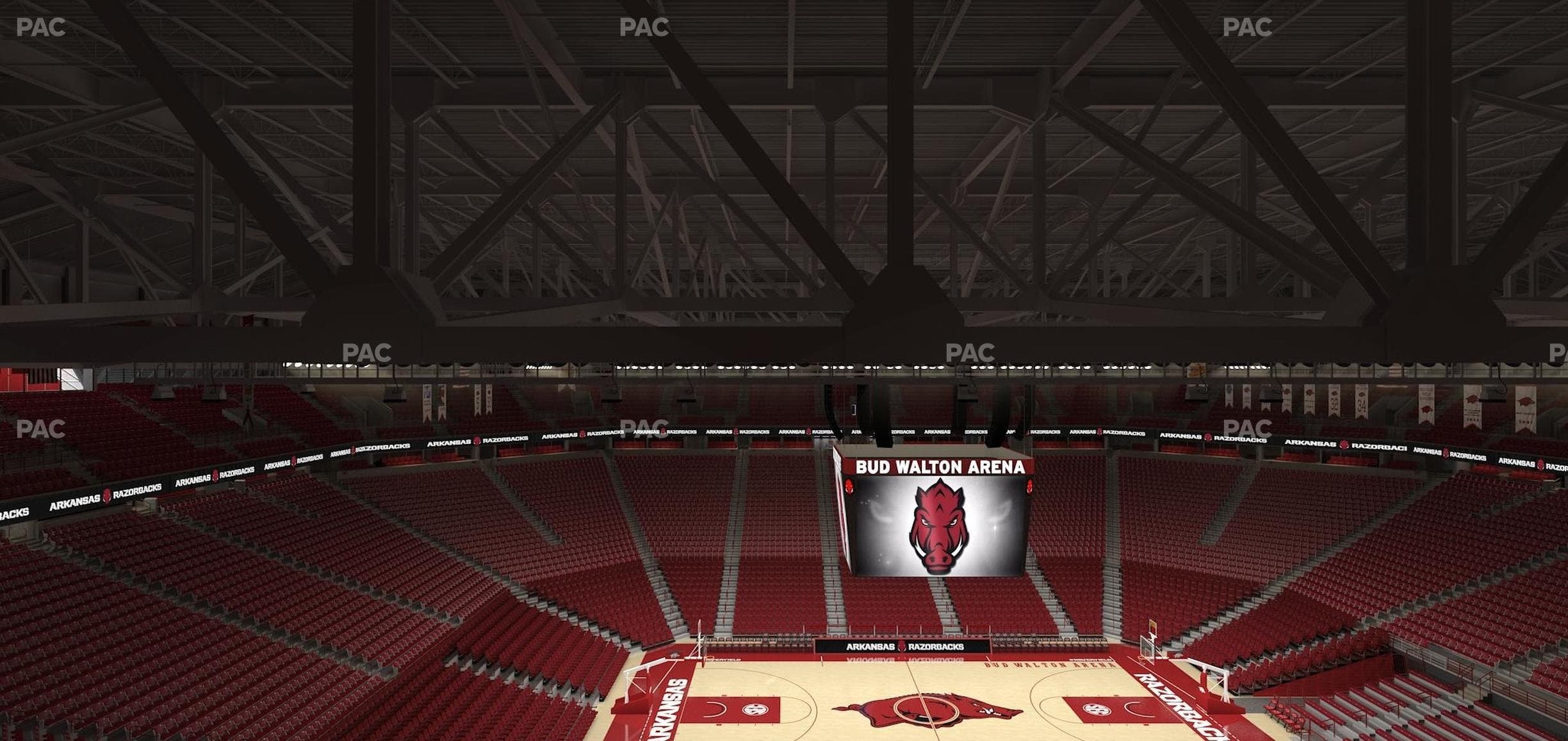 Bud Walton Arena - Section 201 Seat View