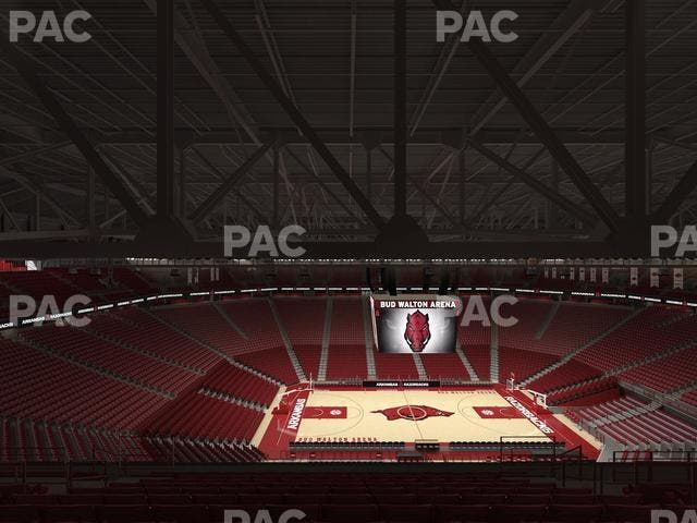 Bud Walton Arena - Section 201 Seat View
