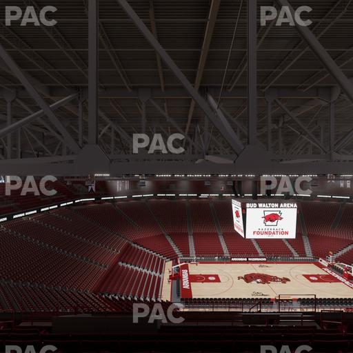 Bud Walton Arena - Section 202 Seat View