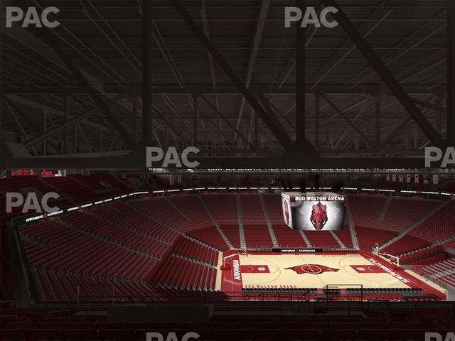 Bud Walton Arena - Section 202 Seat View
