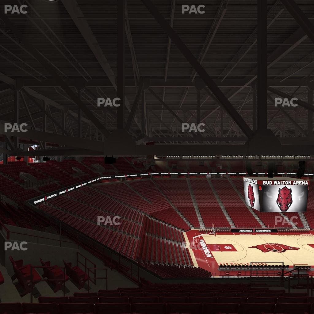 Bud Walton Arena - Section 203 Seat View