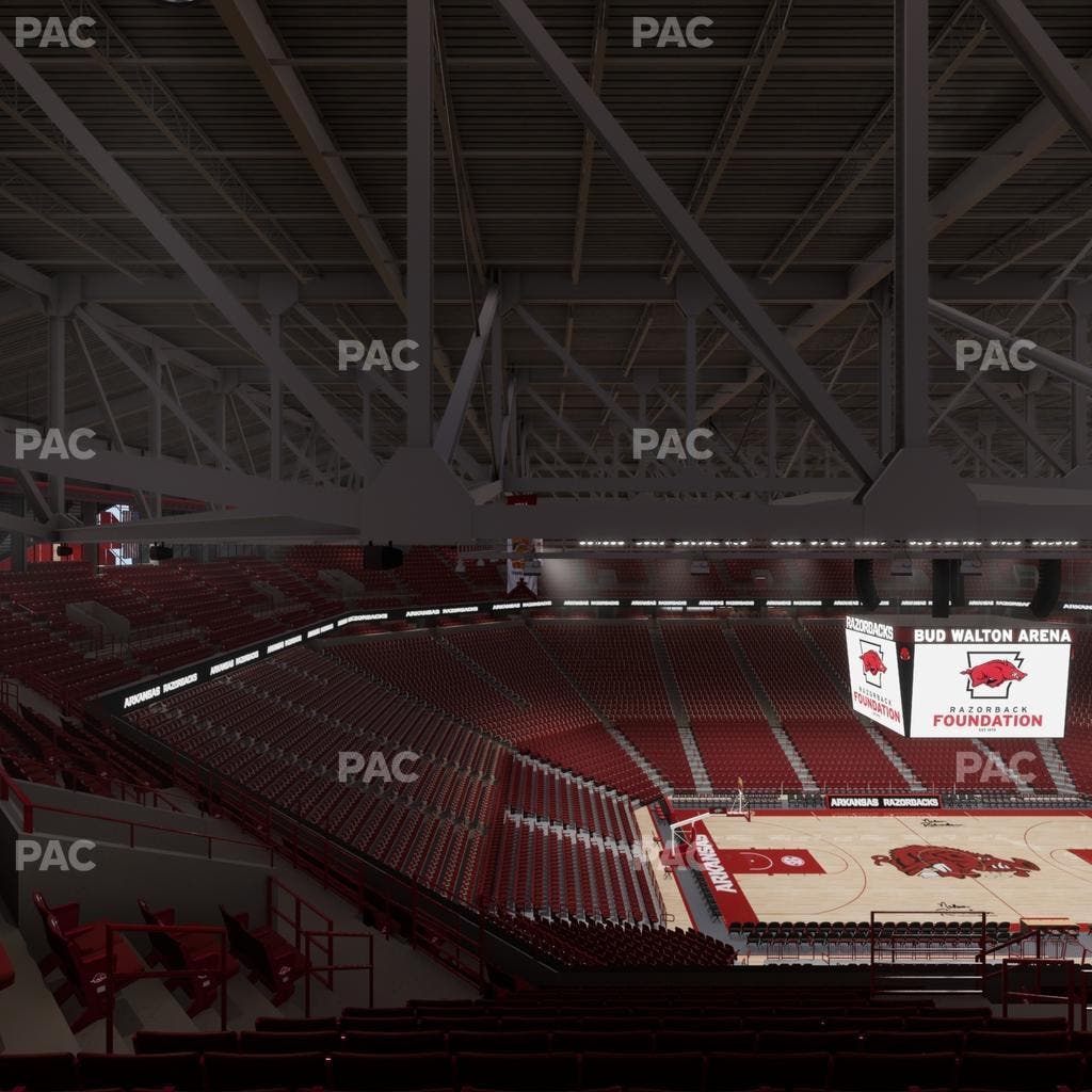 Bud Walton Arena - Section 203 Seat View