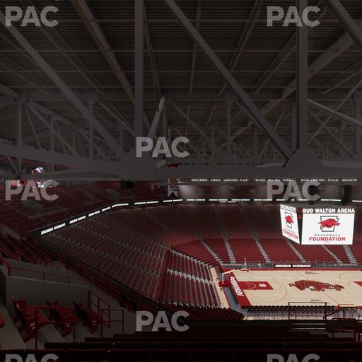 Bud Walton Arena - Section 203 Seat View