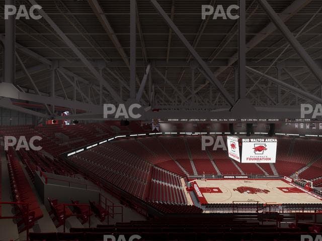 Bud Walton Arena - Section 203 Seat View