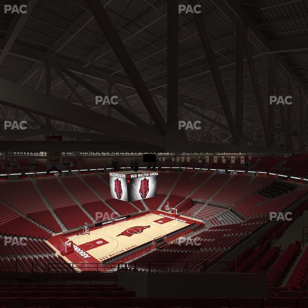 Bud Walton Arena - Section 204 Seat View