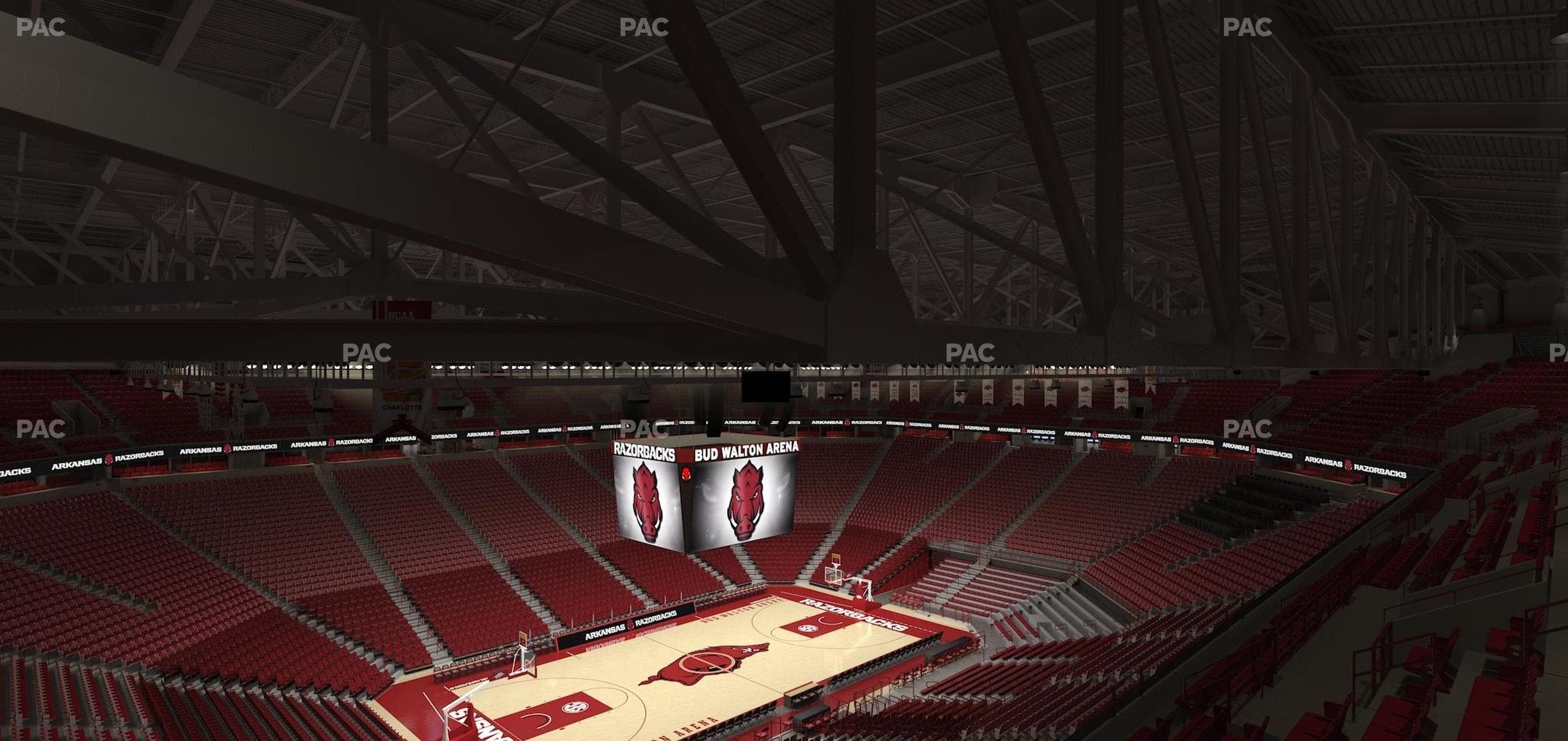 Bud Walton Arena - Section 204 Seat View