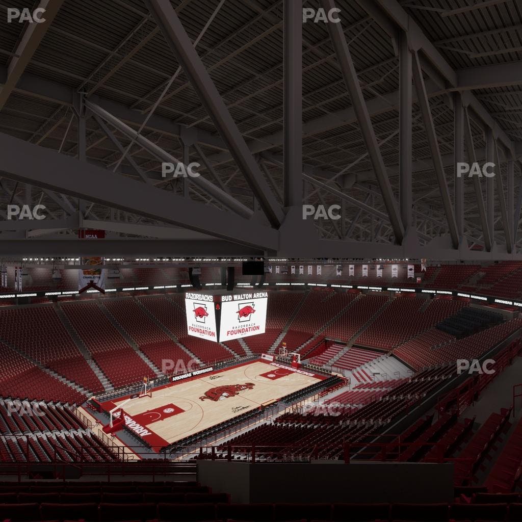 Bud Walton Arena - Section 204 Seat View