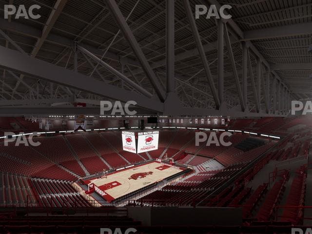 Bud Walton Arena - Section 204 Seat View