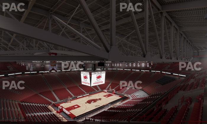 Bud Walton Arena - Section 204 Seat View