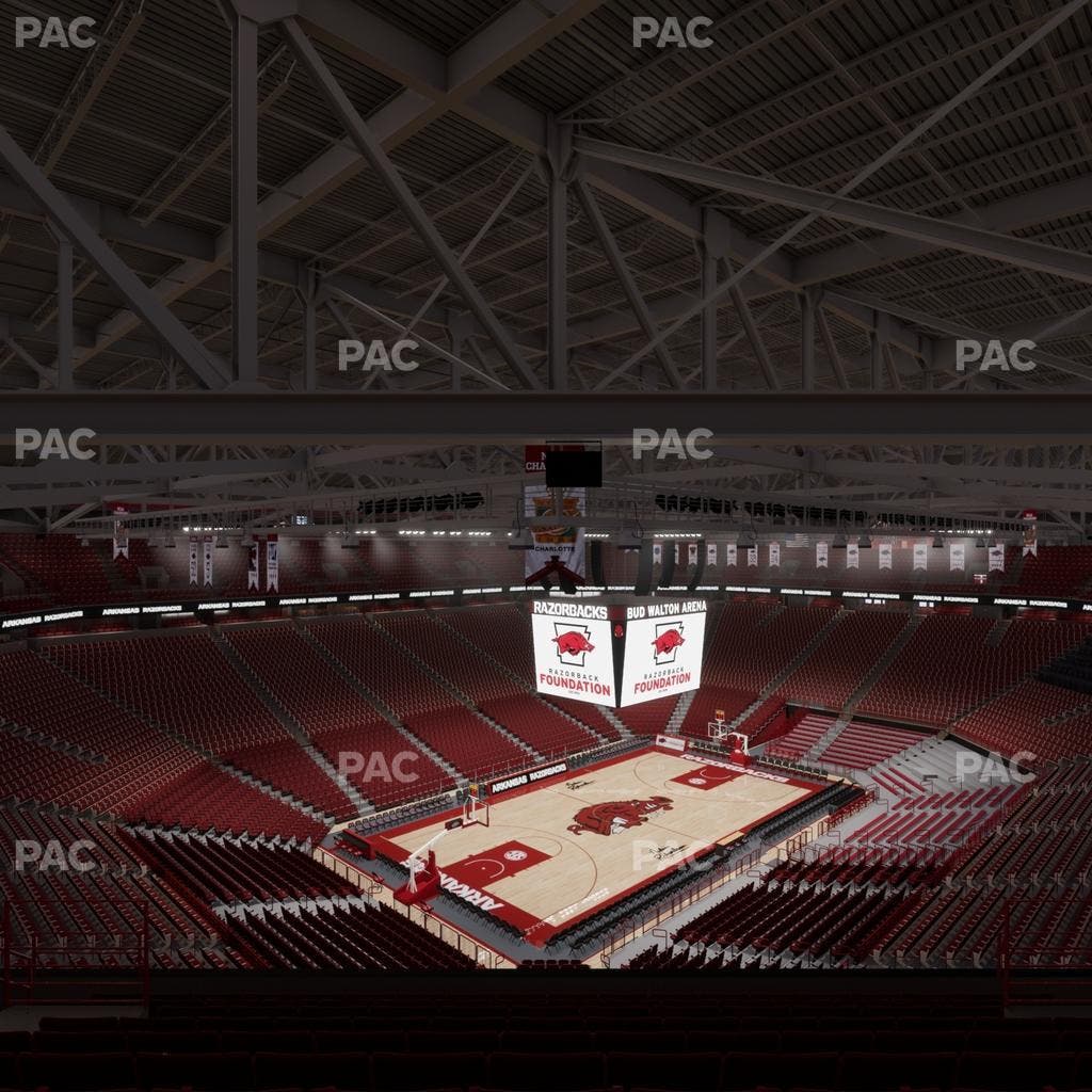 Bud Walton Arena - Section 205 Seat View