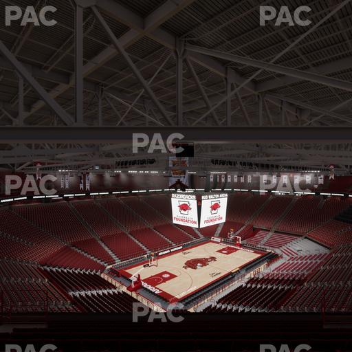 Bud Walton Arena - Section 205 Seat View