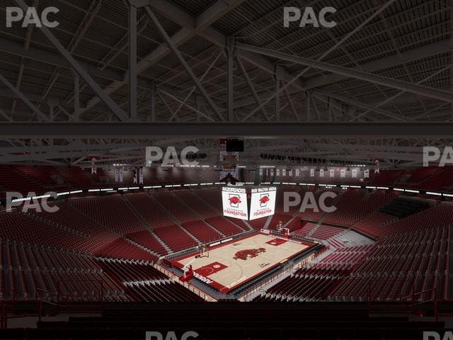 Bud Walton Arena - Section 205 Seat View