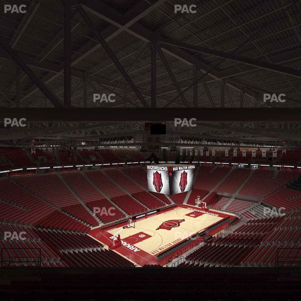Bud Walton Arena - Section 205 Seat View
