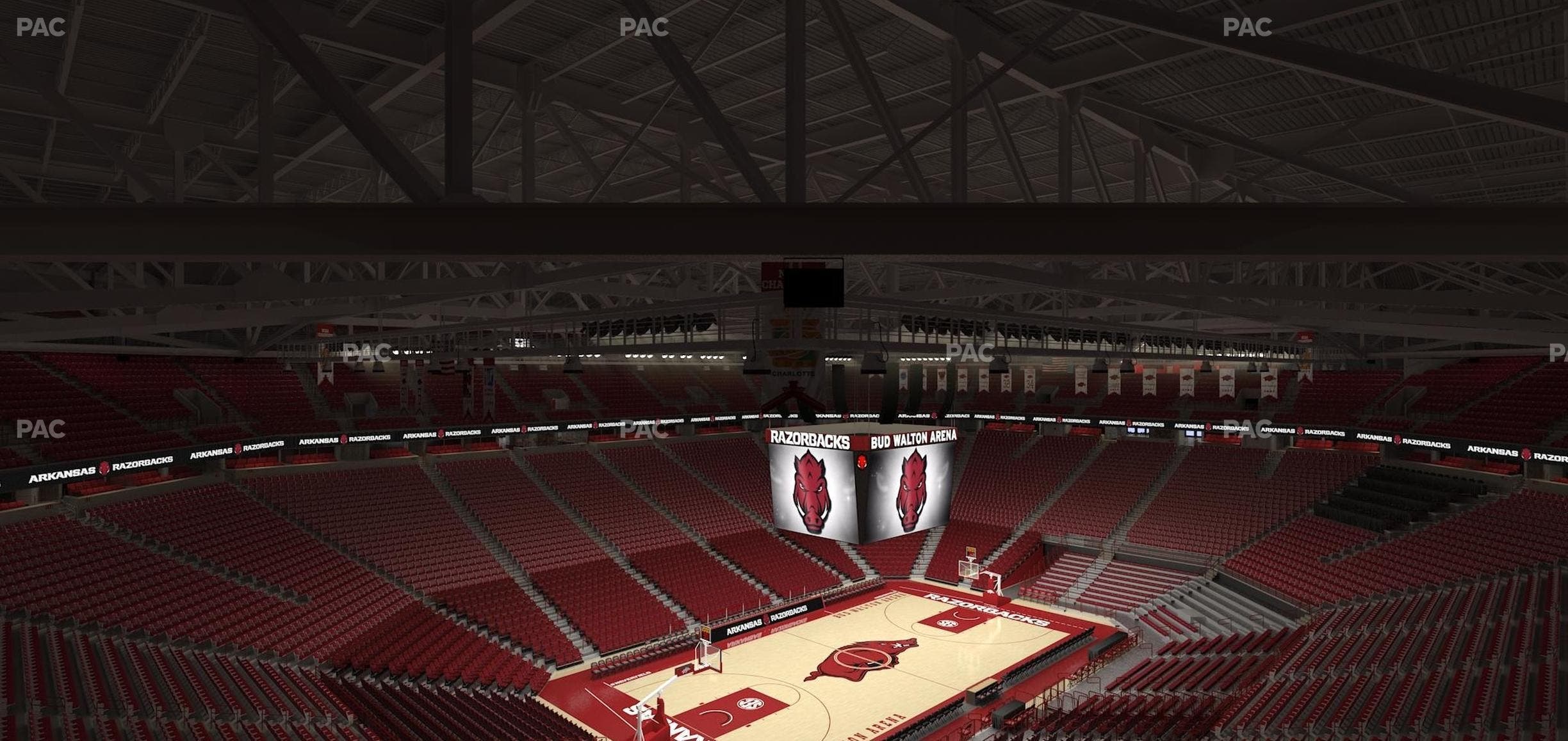 Bud Walton Arena - Section 205 Seat View