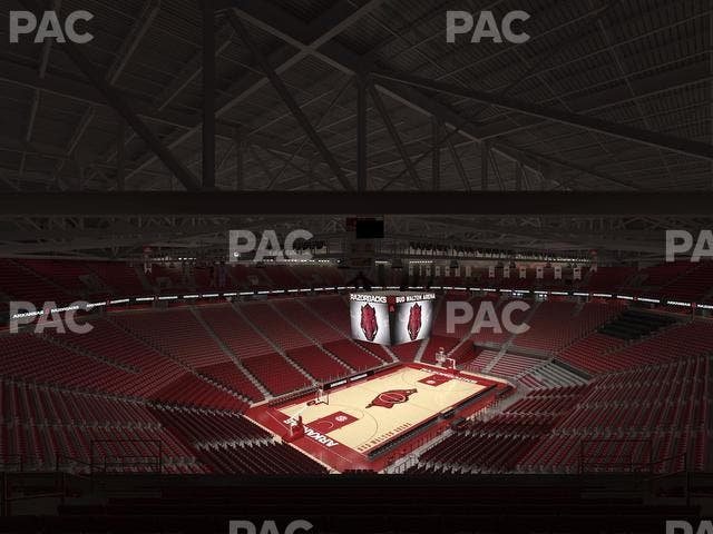 Bud Walton Arena - Section 205 Seat View