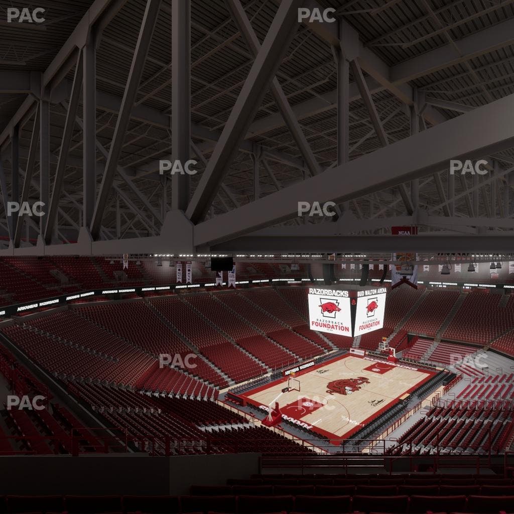 Bud Walton Arena - Section 206 Seat View