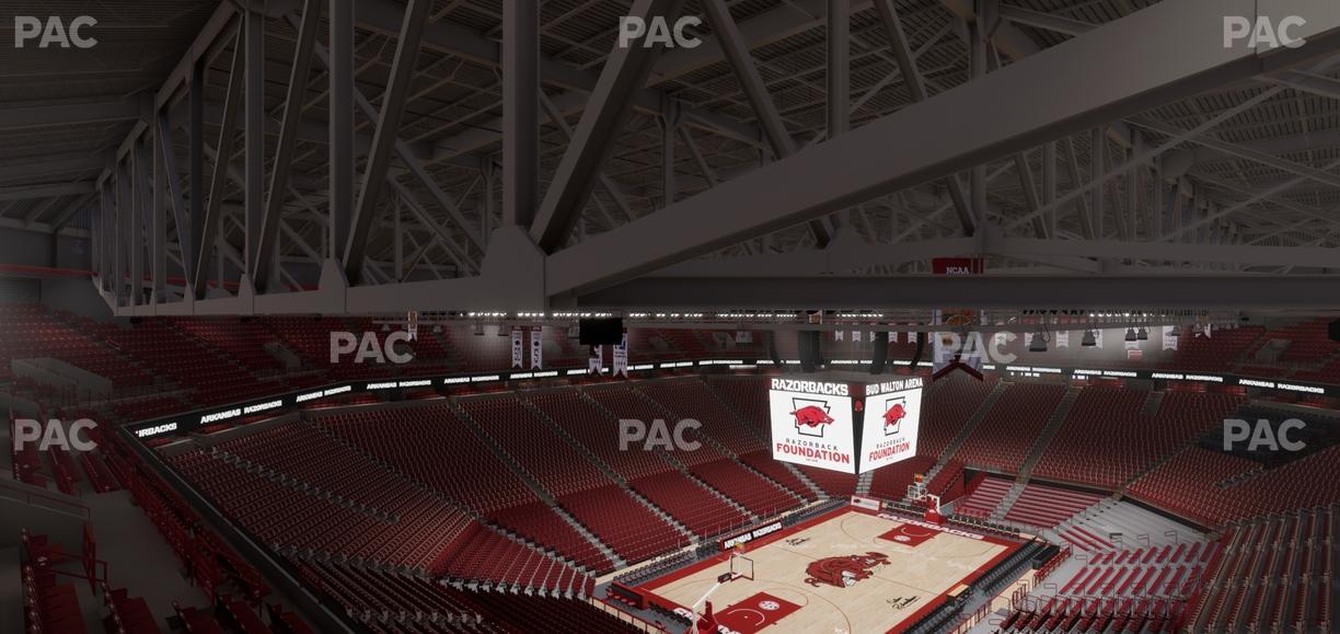 Bud Walton Arena - Section 206 Seat View