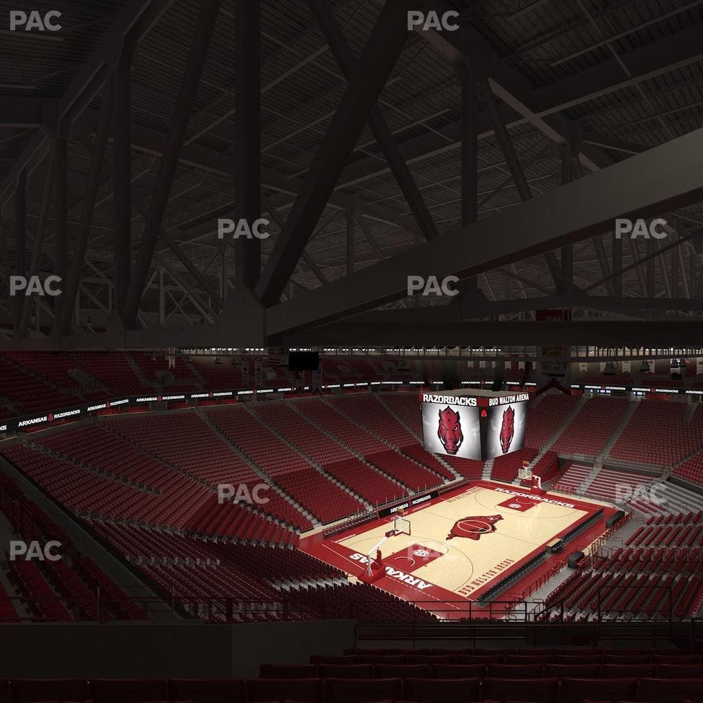 Bud Walton Arena - Section 206 Seat View