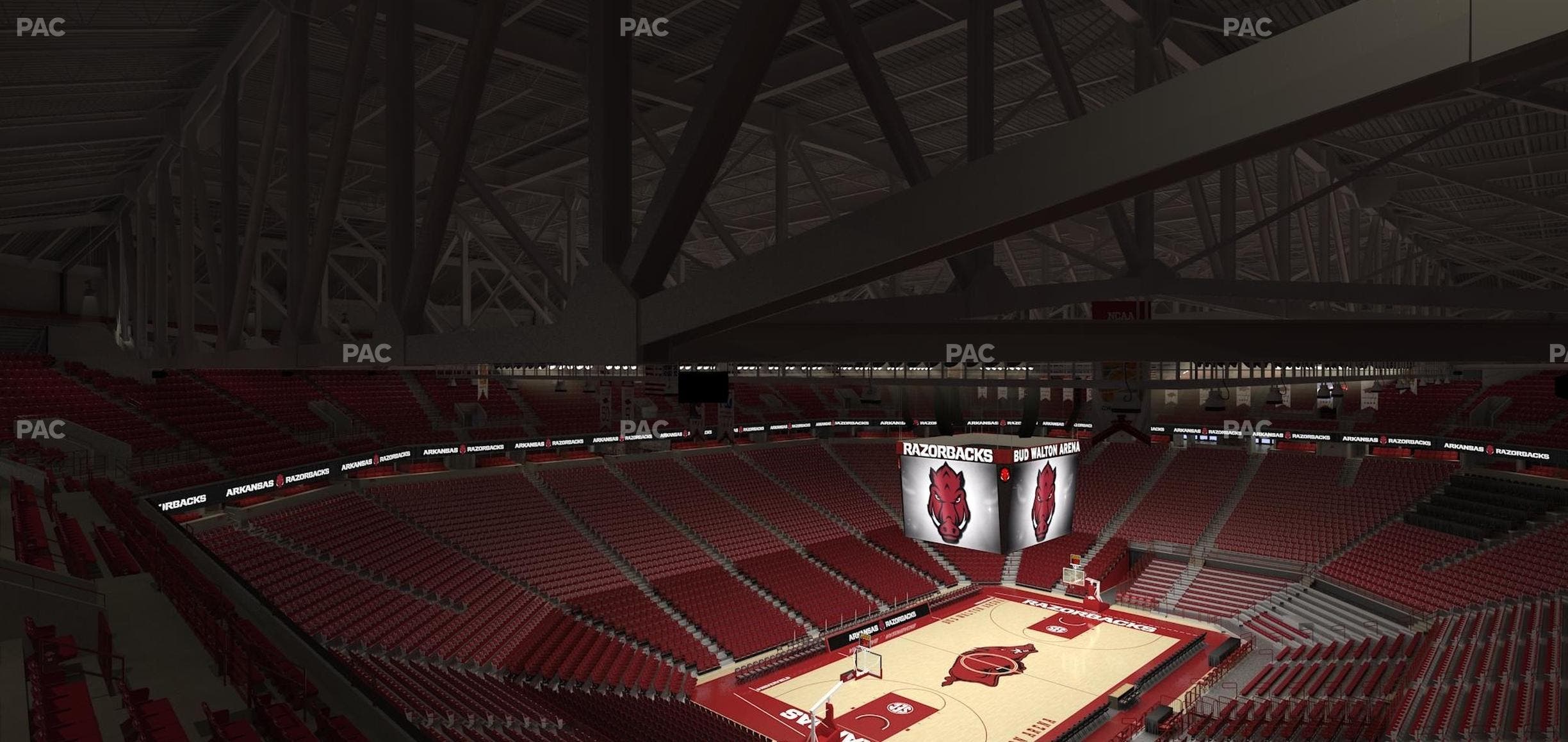 Bud Walton Arena - Section 206 Seat View