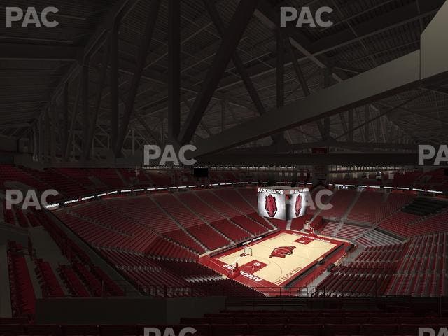 Bud Walton Arena - Section 206 Seat View