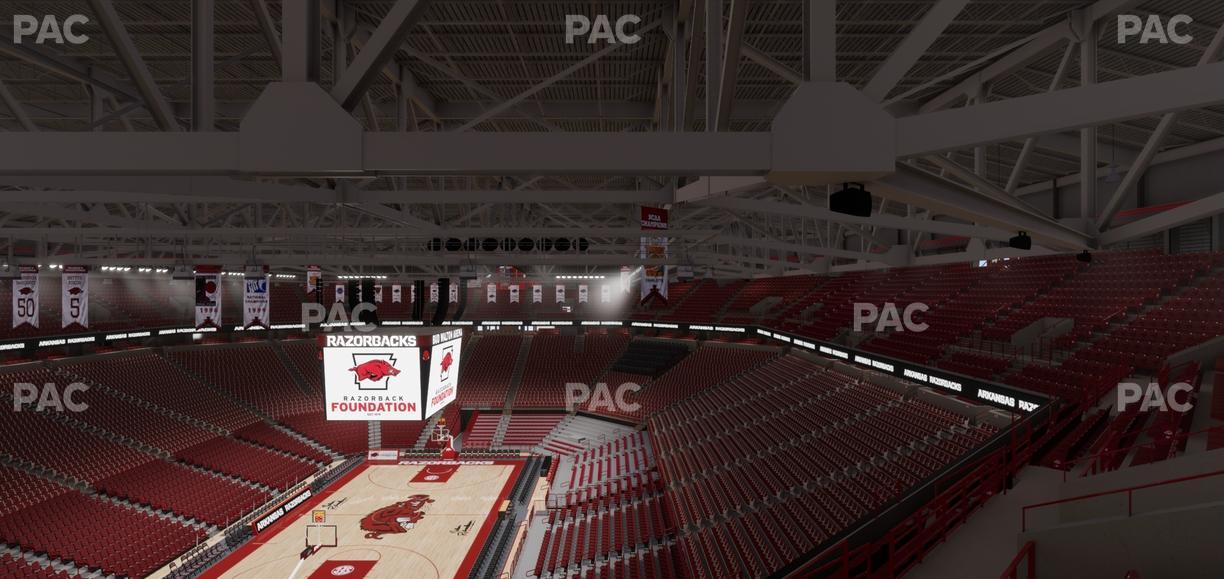 Bud Walton Arena - Section 207 Seat View