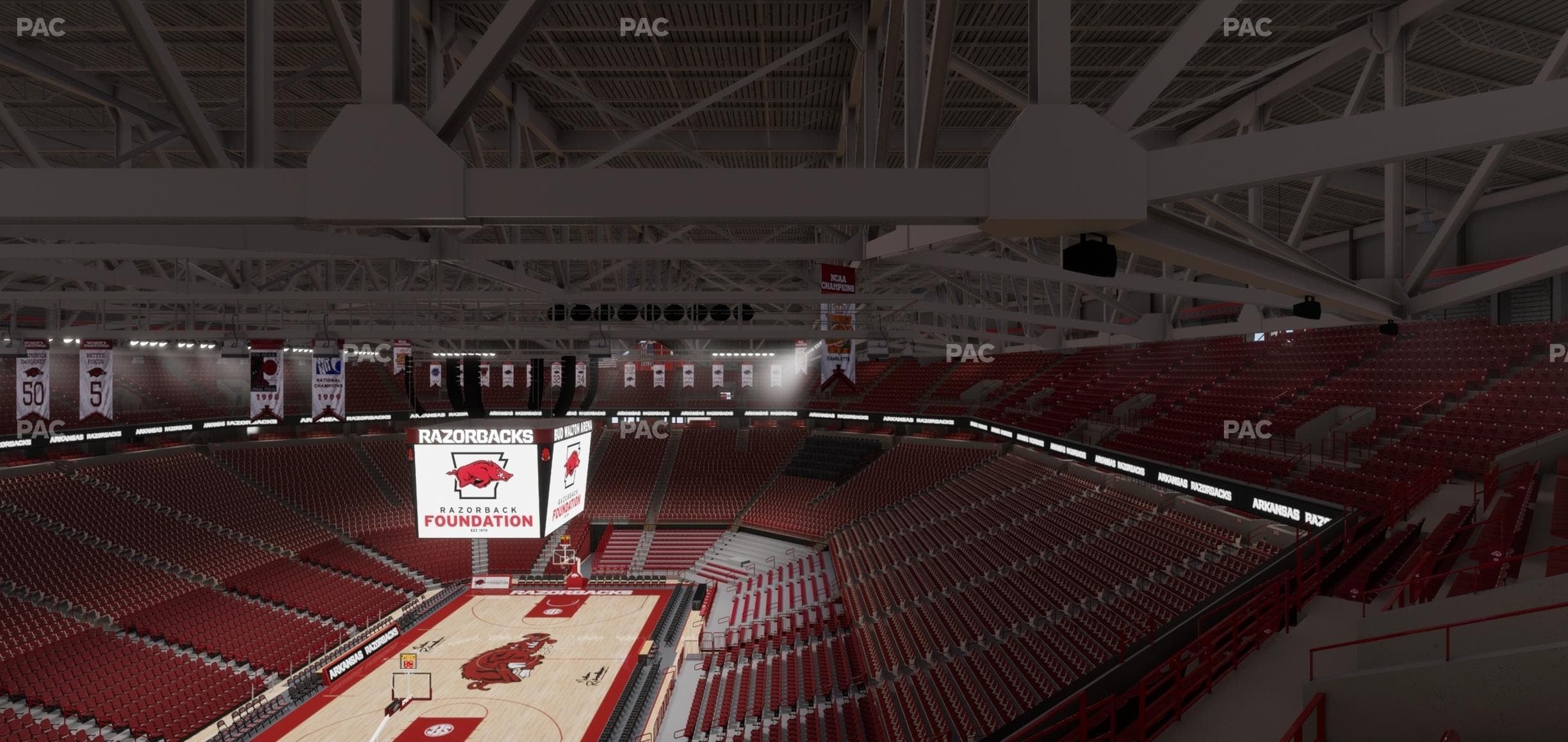 Bud Walton Arena - Section 207 Seat View