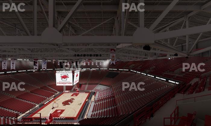 Bud Walton Arena - Section 207 Seat View