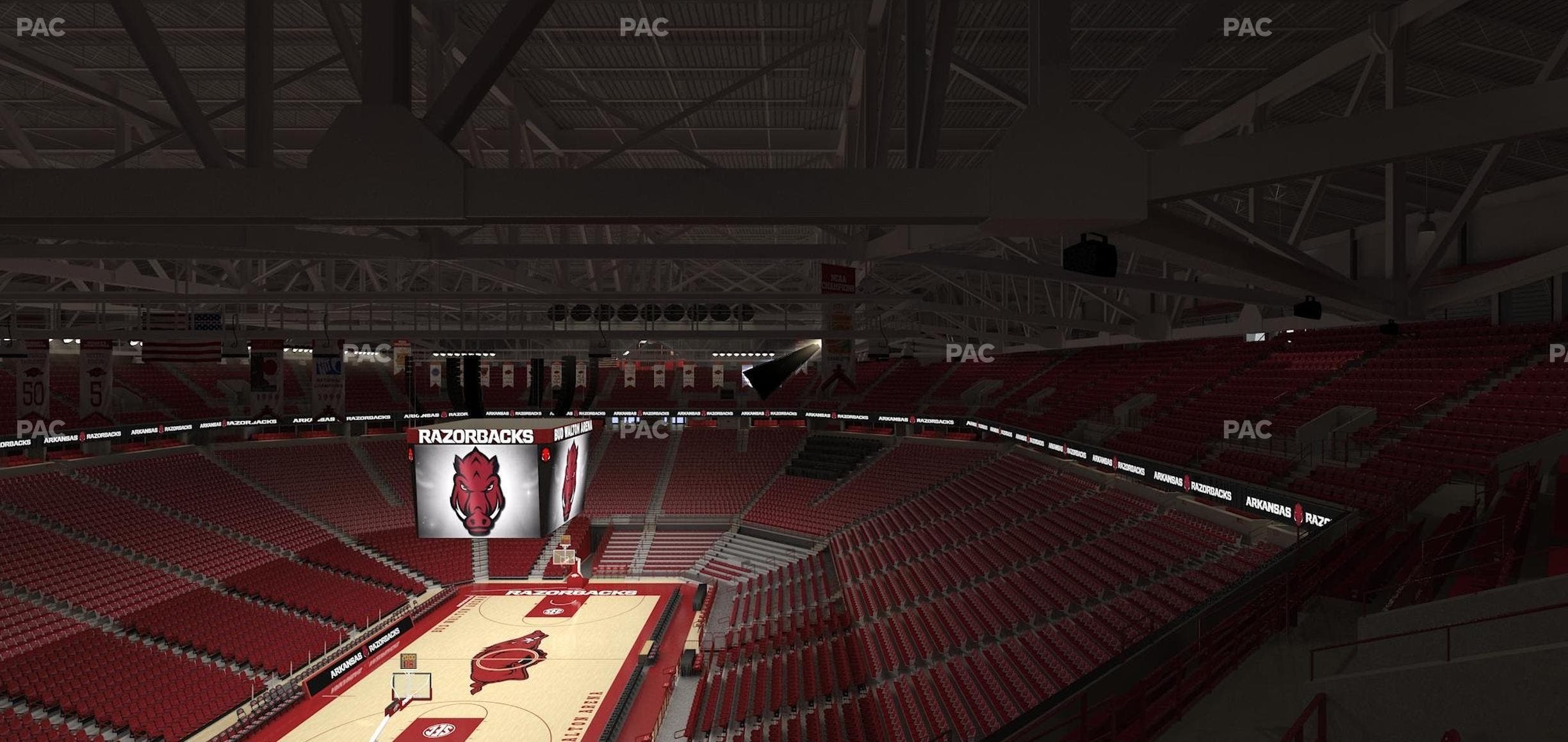 Bud Walton Arena - Section 207 Seat View