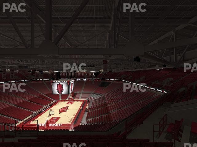 Bud Walton Arena - Section 207 Seat View