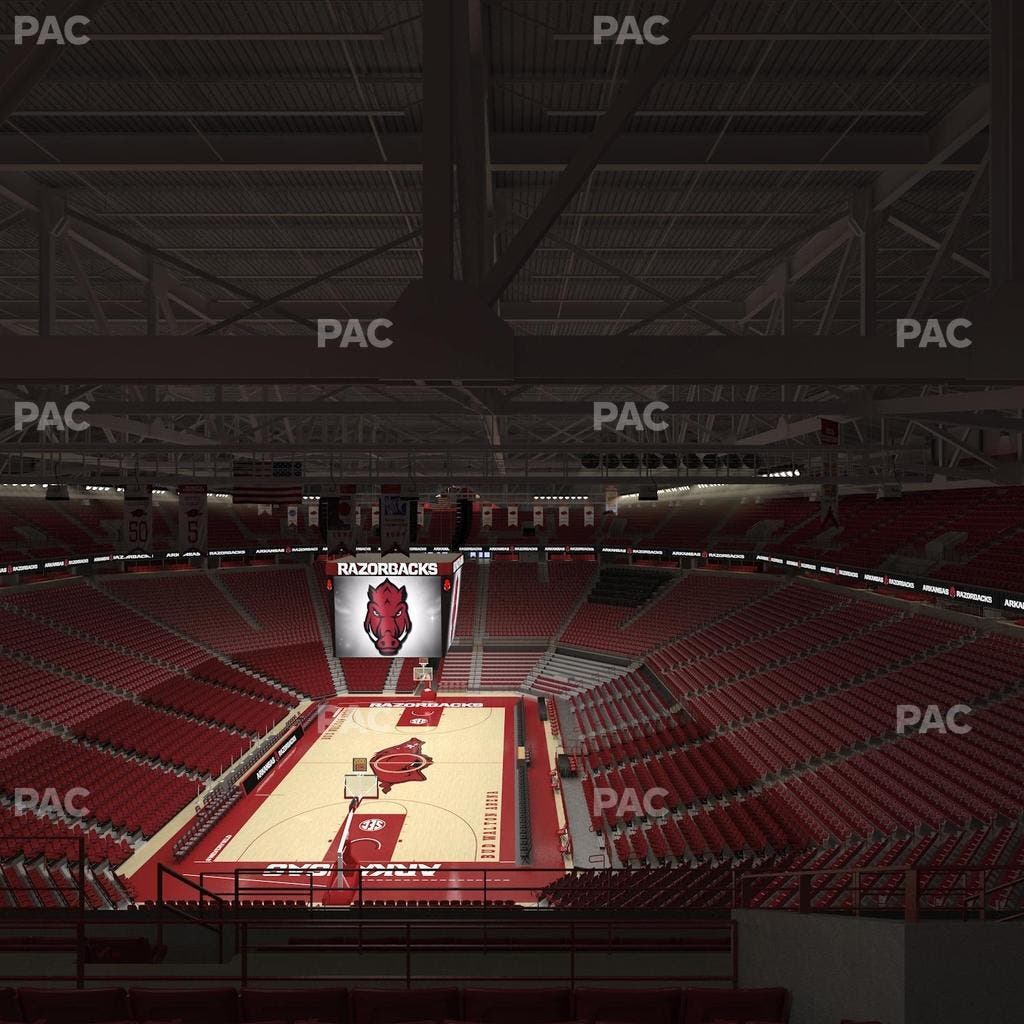 Bud Walton Arena - Section 208 Seat View