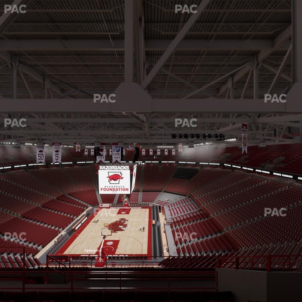 Bud Walton Arena - Section 208 Seat View