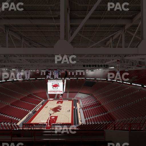 Bud Walton Arena - Section 208 Seat View