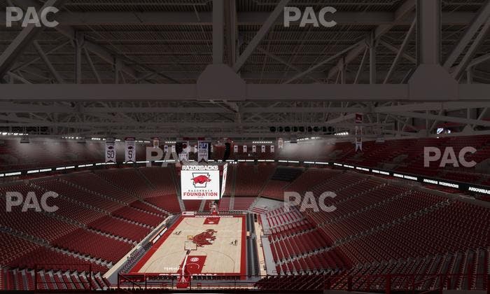 Bud Walton Arena - Section 208 Seat View