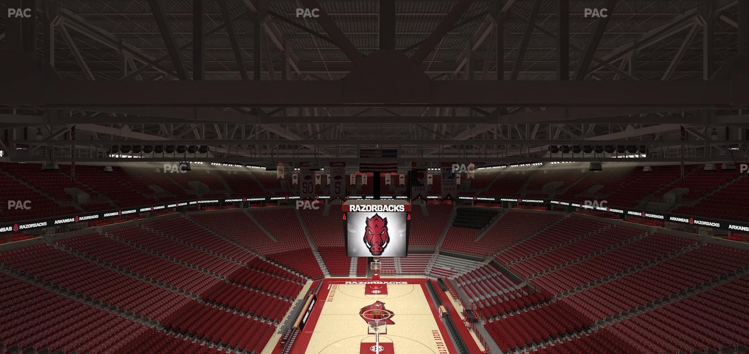 Bud Walton Arena - Section 209 Seat View