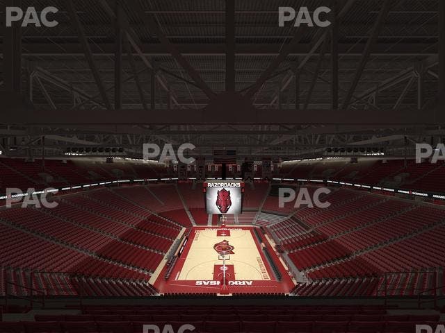 Bud Walton Arena - Section 209 Seat View