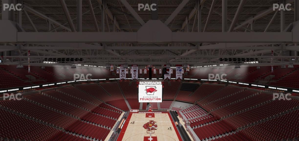 Bud Walton Arena - Section 209 Seat View