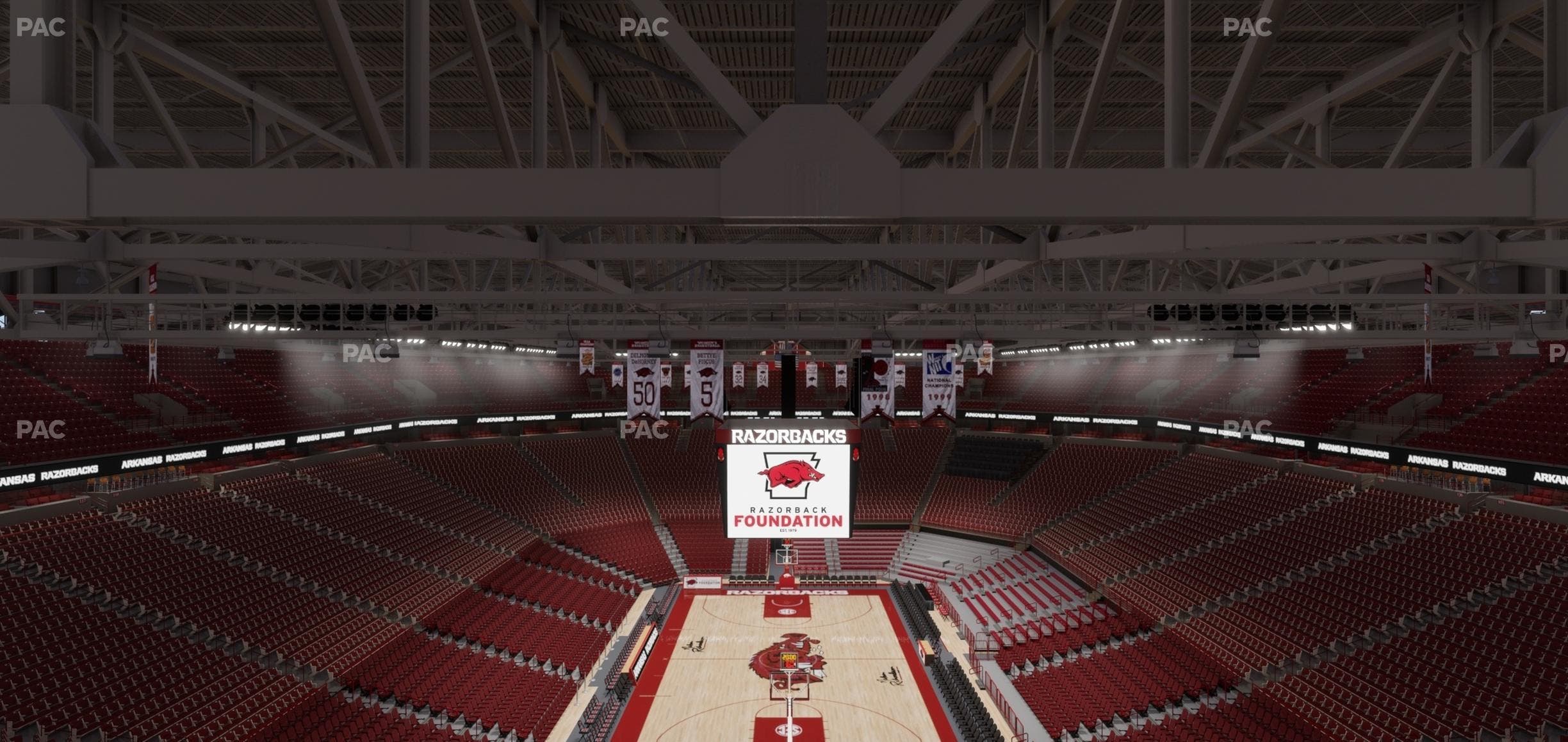 Bud Walton Arena - Section 209 Seat View
