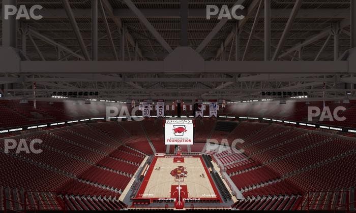 Bud Walton Arena - Section 209 Seat View