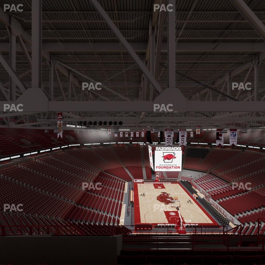 Bud Walton Arena - Section 210 Seat View